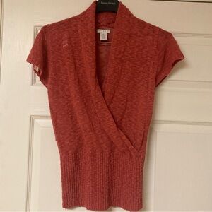 SOFT AND LOVELY TWEEDS LIGHTWEIGHT SWEATER SIZE M